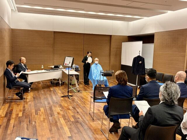 社内研修会  ～接客コンテストの様子～